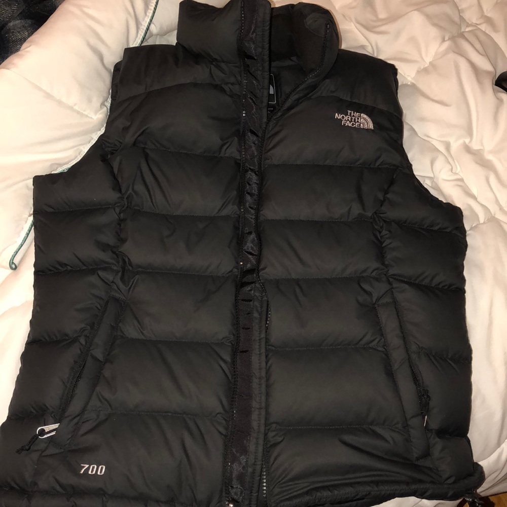 Black North Face Vest